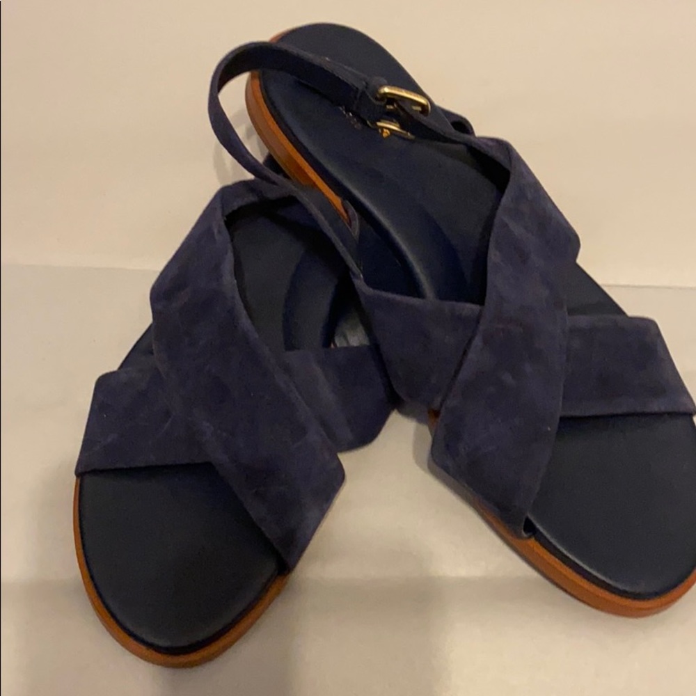 Cole Haan Fernanda Navy Sandals